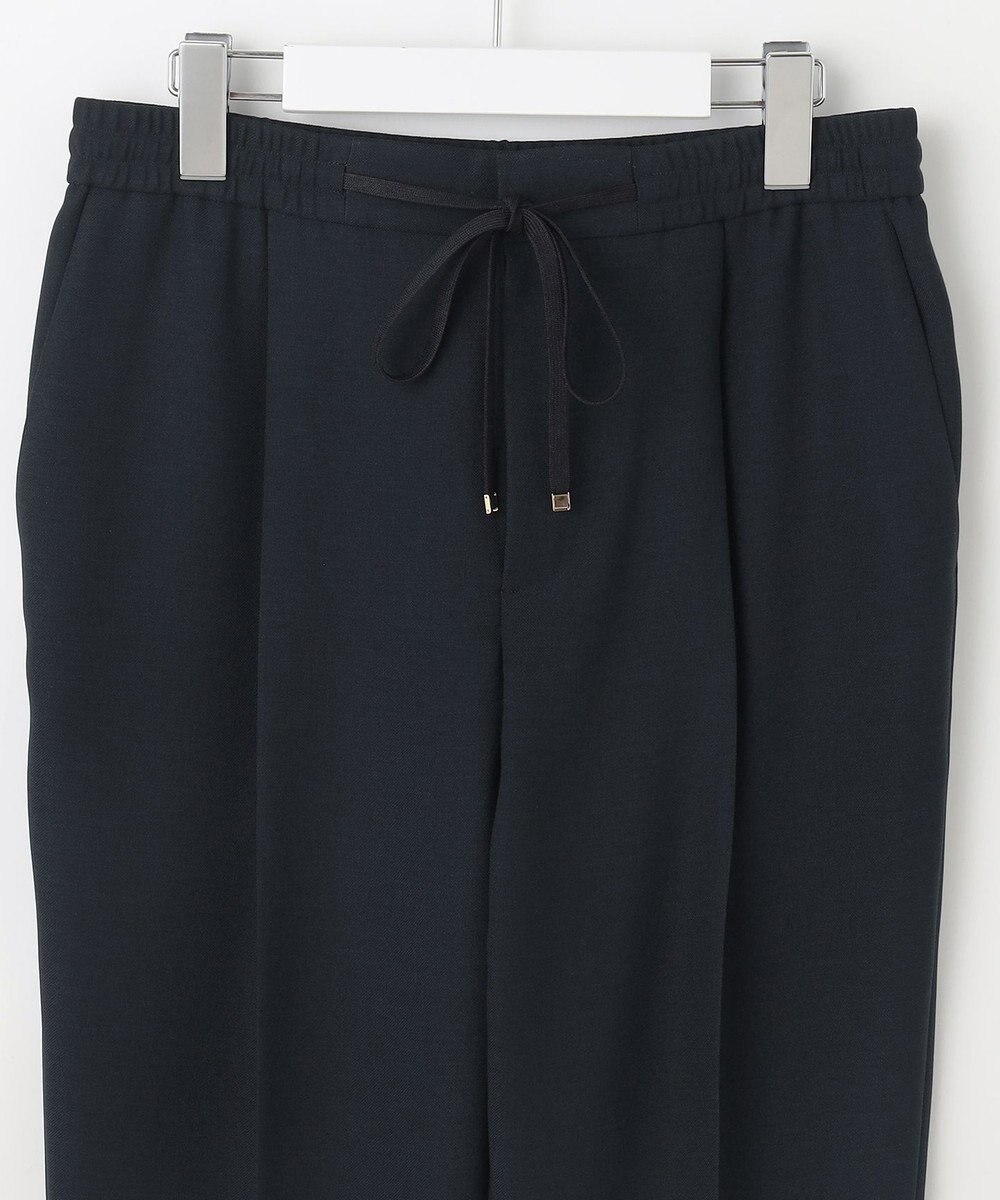 自由区 L 【洗える】ツイステッドダブルクロス テーパード パンツ 