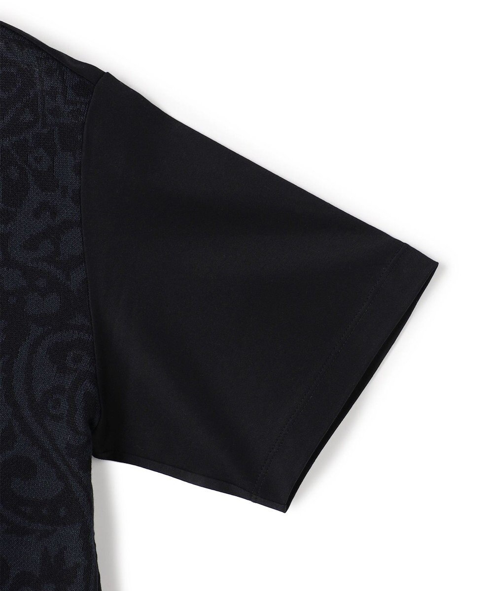 JOSEPH HOMME オリエンタルジャガードニットブロック　クルーネック半袖カットソー 