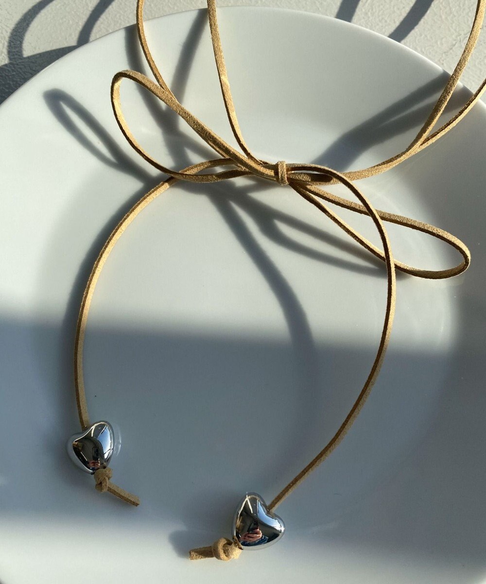 WEGO Lハートリボンチョーカー 