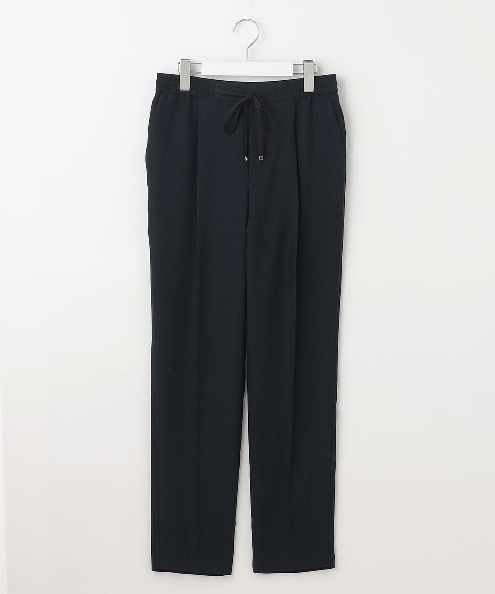 自由区 L 【洗える】ツイステッドダブルクロス テーパード パンツ 