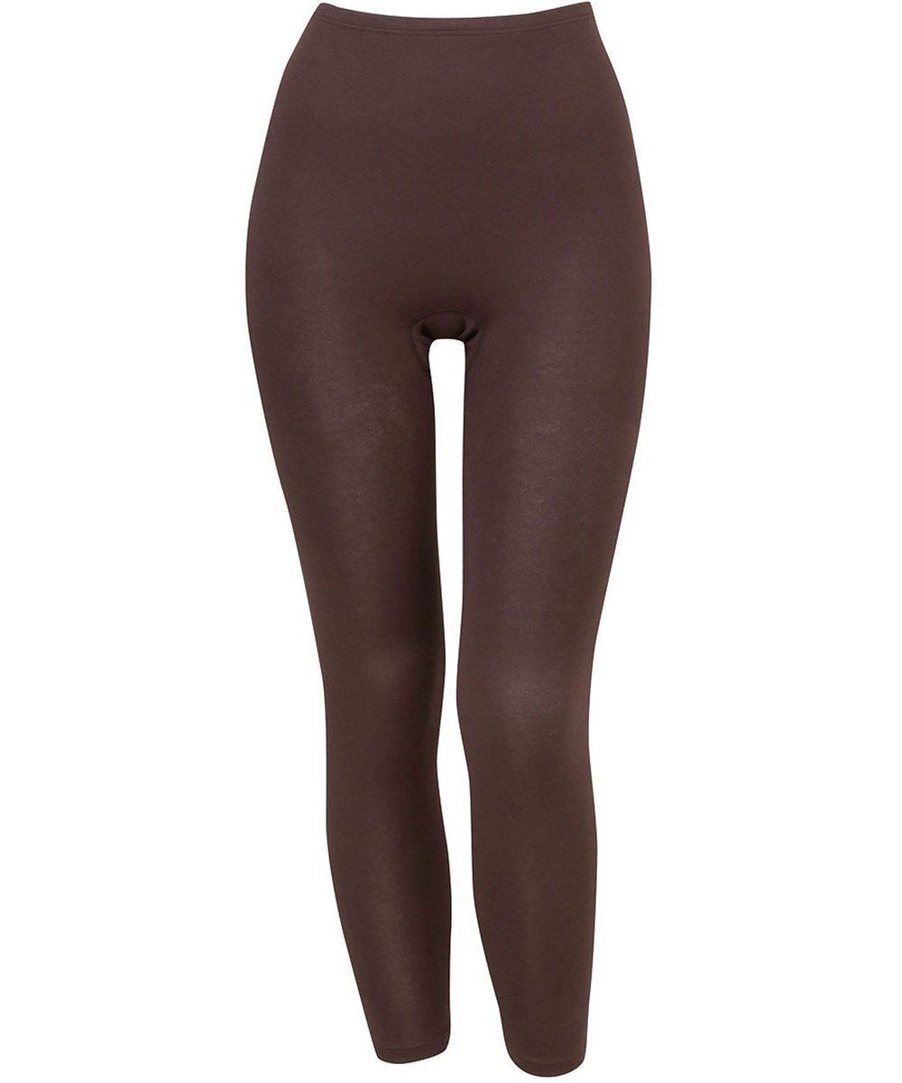 Wing あったかインナー オーガニックコットン混  やわらかくやさしい肌ざわり 【綿の贅沢オーガニック】 綿混 ボトム 足首丈 秋 冬 ER4831 ウイング／ワコール 