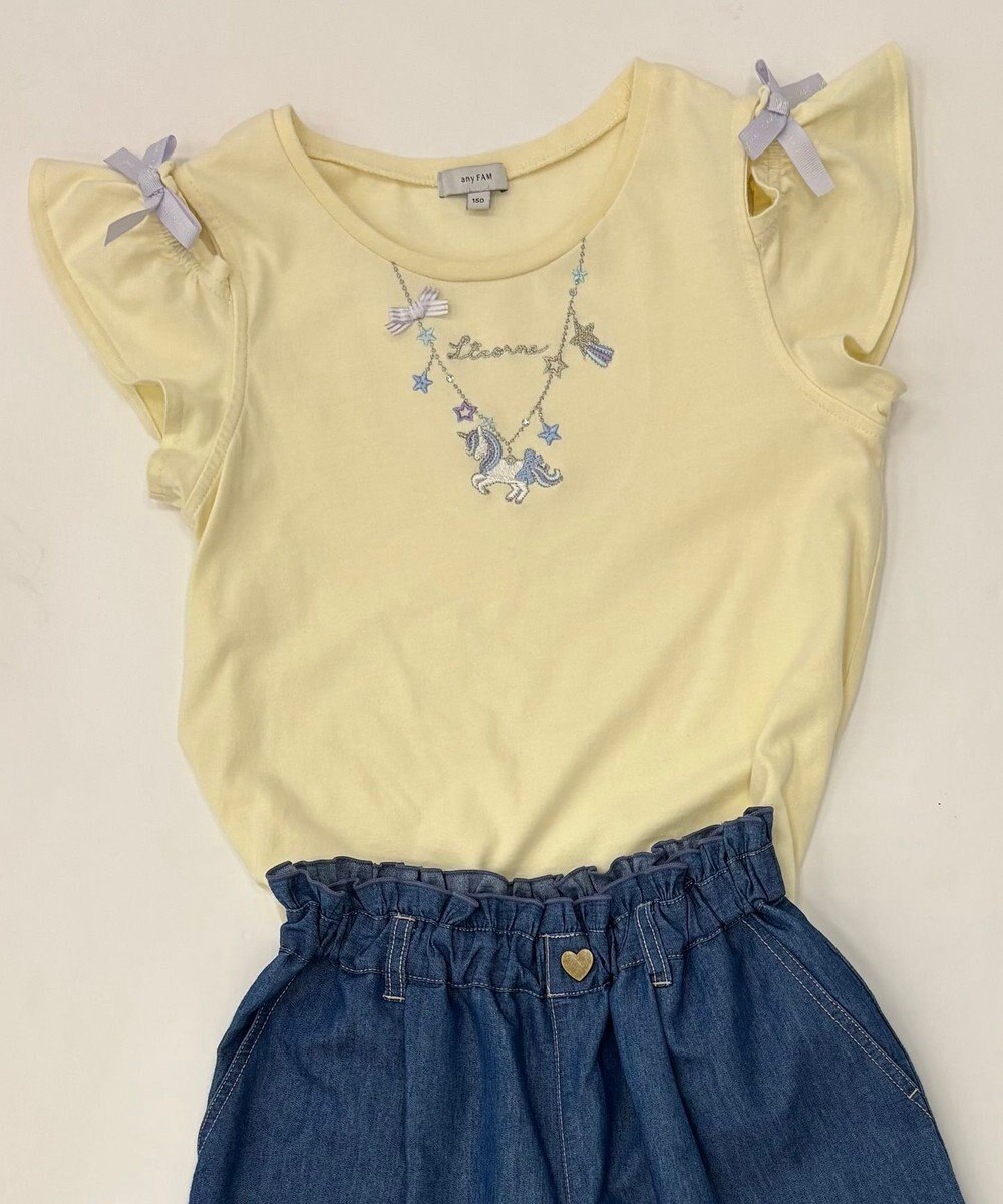 ONWARD Reuse Park スタッフおすすめ！KIDSコーデ商品/サイズ150【any FAM】カットソー春夏×パンツ春夏 