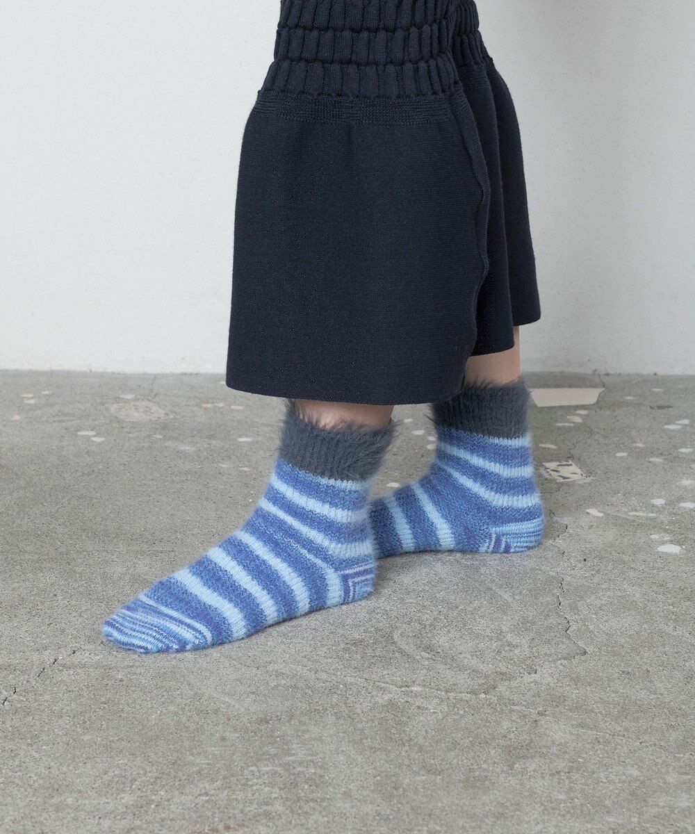 TRICOTE カスリシャギーソックス 