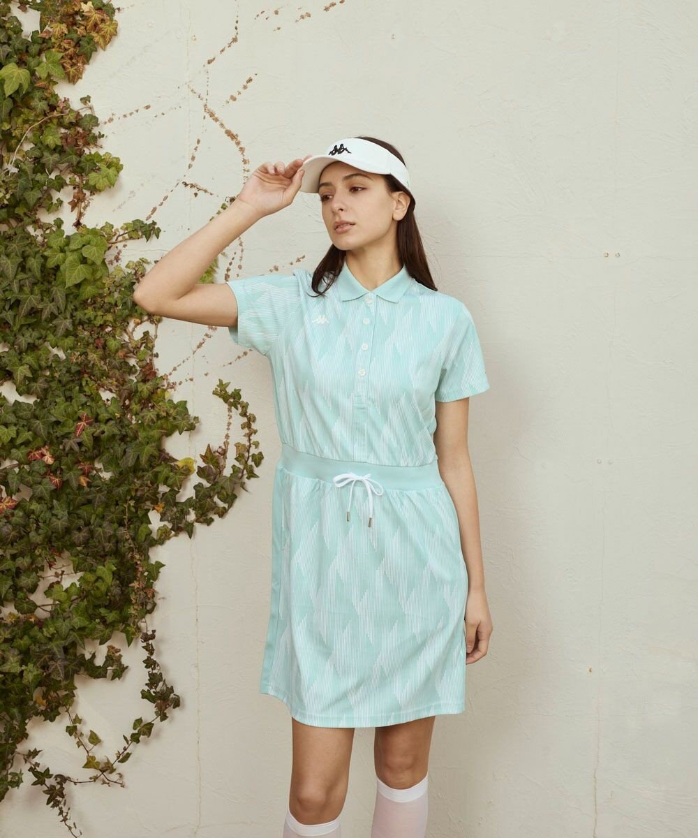 FILA GOLF／marie claire 【Kappa】ポロワンピース 