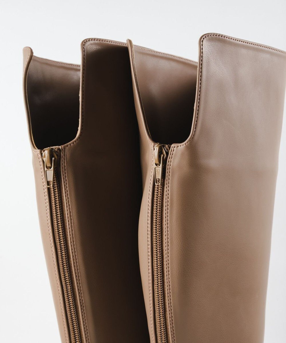 BONTRE 【MIONOTIS/ミオノティス】バックファスナーインヒールロングブーツ/40812 