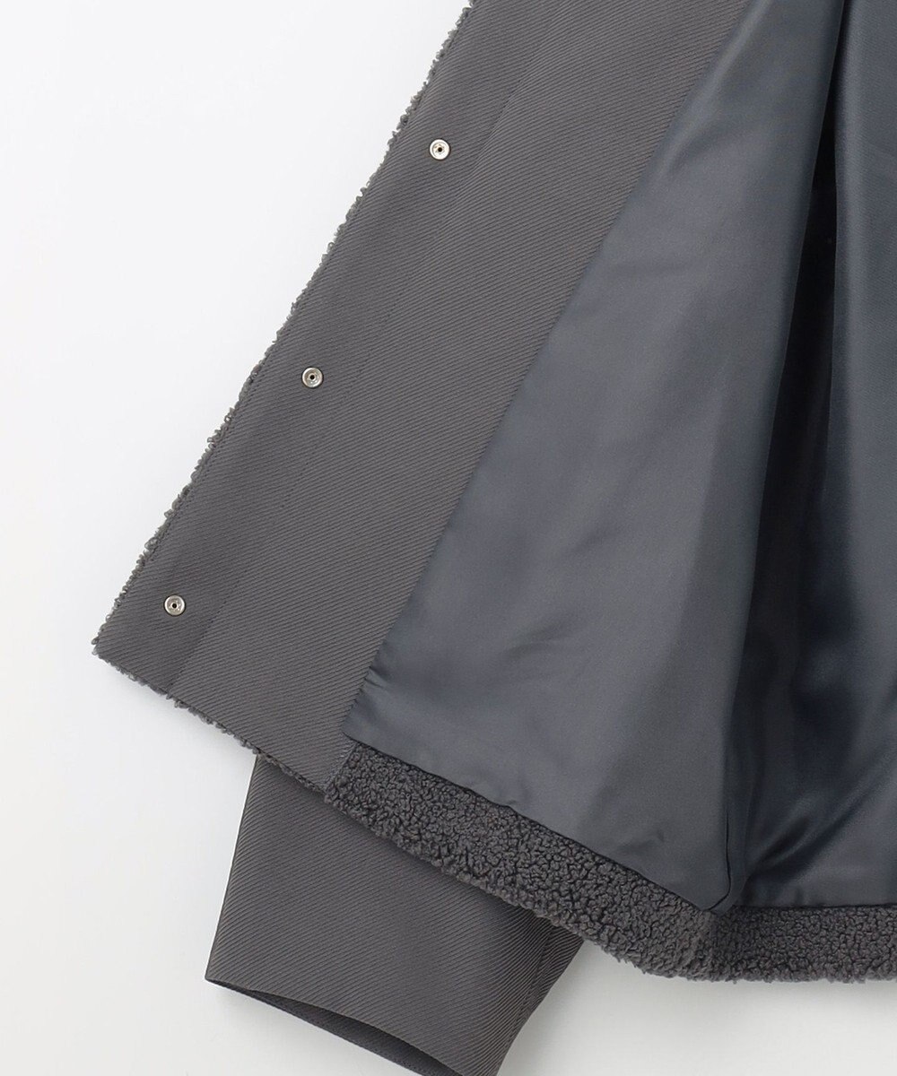 自由区 L 【洗える】ボアコンビ アウター 