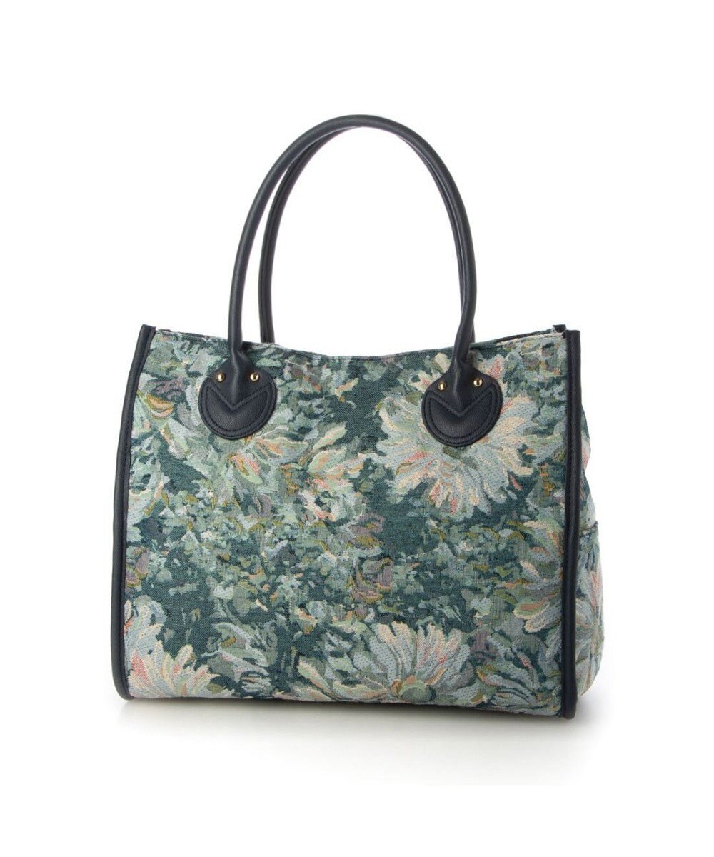 UNBILLION カシュカシュ cachecache / ジャガードスクエアトート 