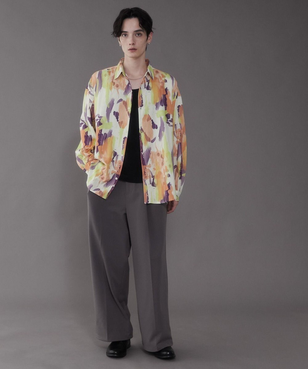 WEGO アムンゼンパターンBIGシャツ（LS） 