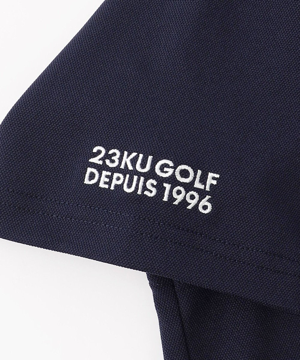 23区GOLF 【MEN】エイトムーブカノコ ストレッチポロシャツ 