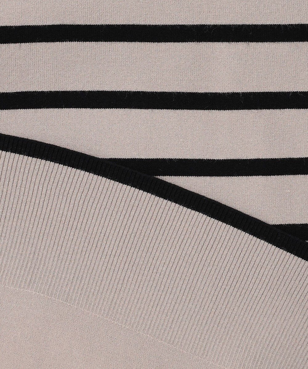 J.PRESS LADIES L 【洗える】VIGODA ボーダー ニット 