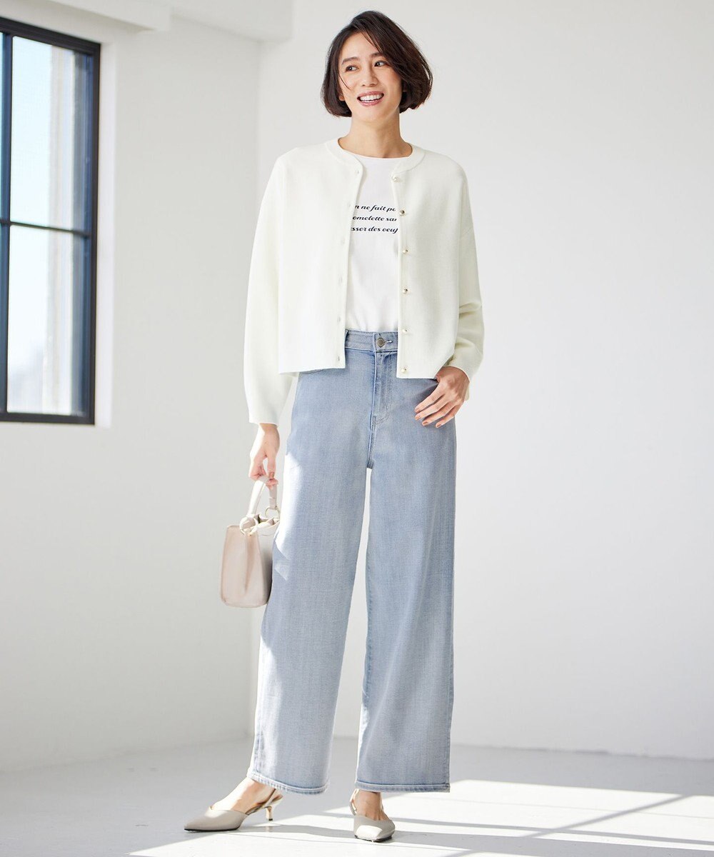 自由区 【洗える】長袖ロゴ Tシャツ 