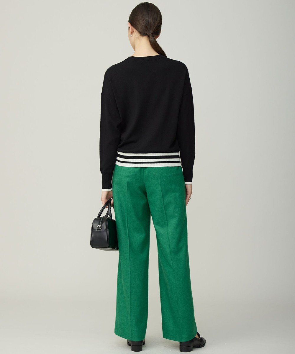 ICB ハイゲージソフトウール ニットプルオーバー 