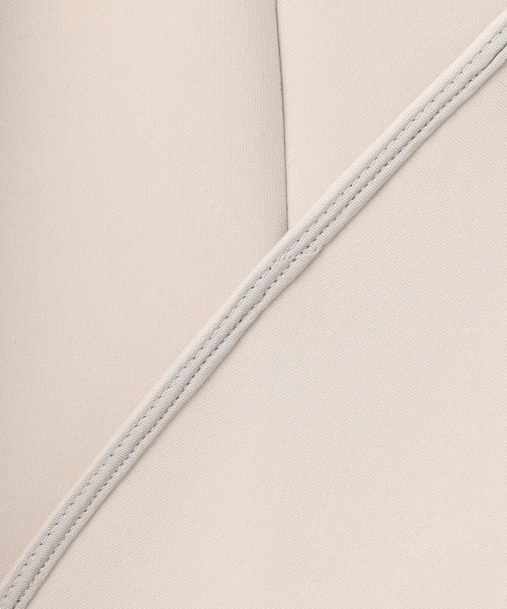 ICB L 【洗える】ミリオーネダンボールニット ペプラムブラウス 