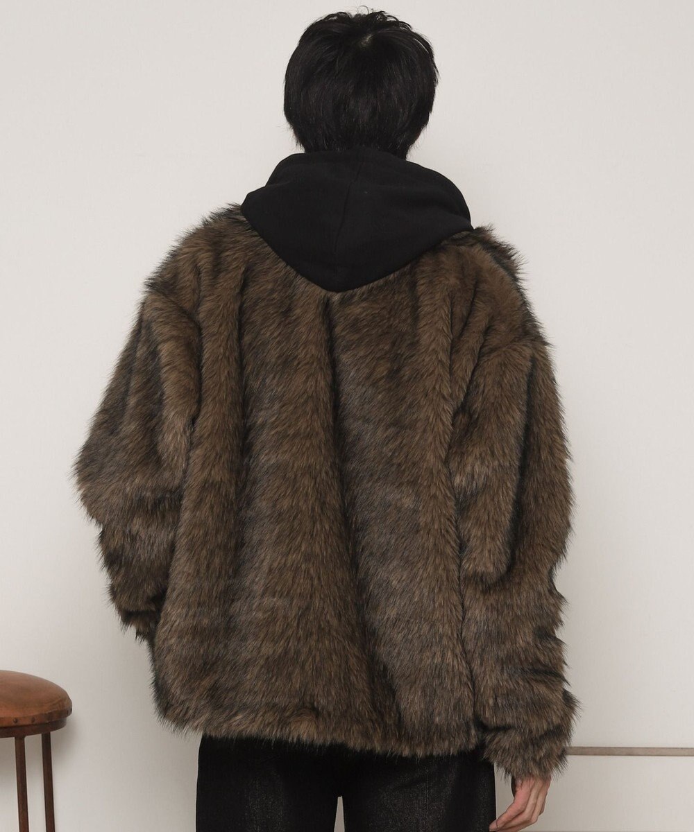 WEGO フェイクファーZIPブルゾン 