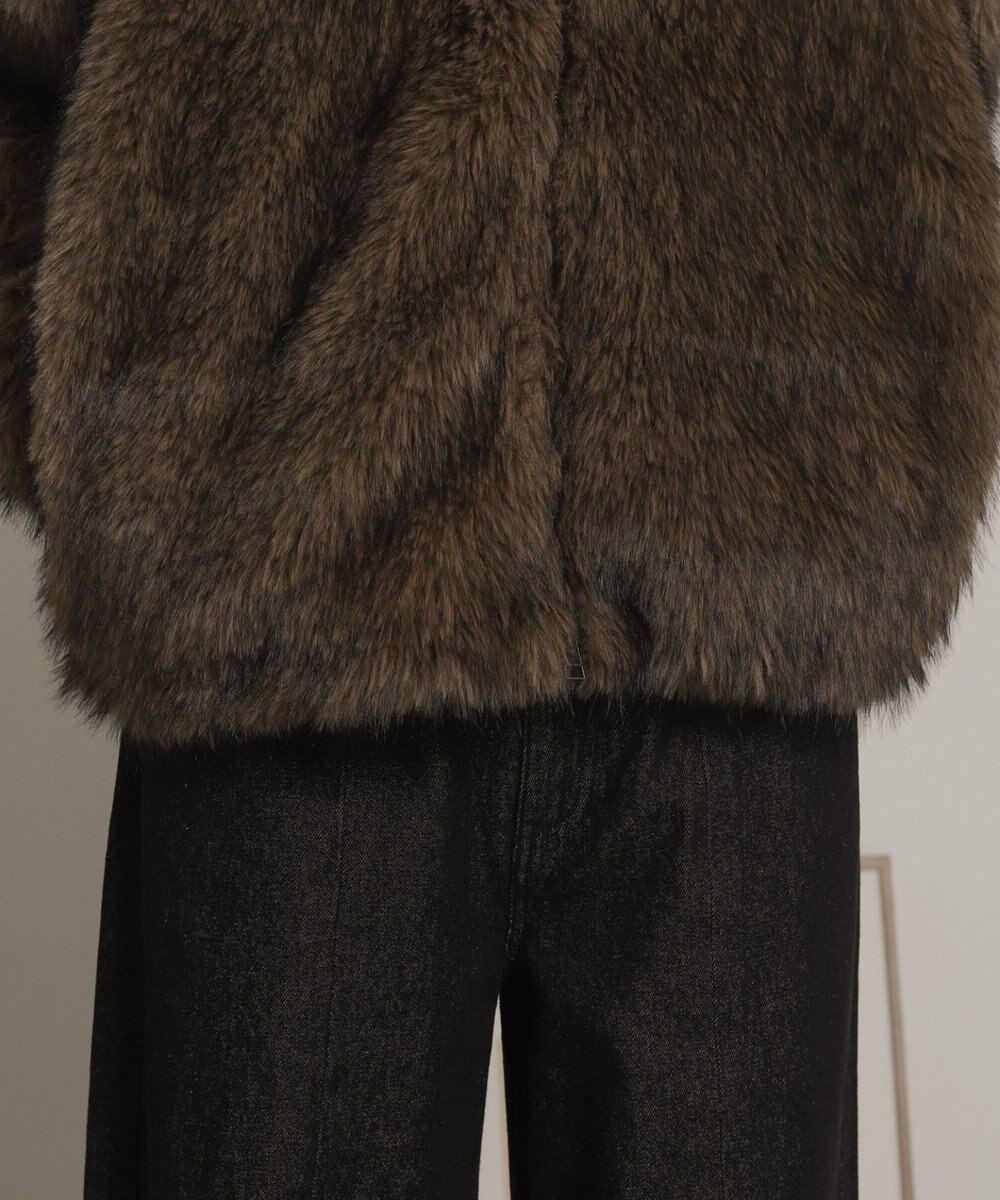 WEGO フェイクファーZIPブルゾン 