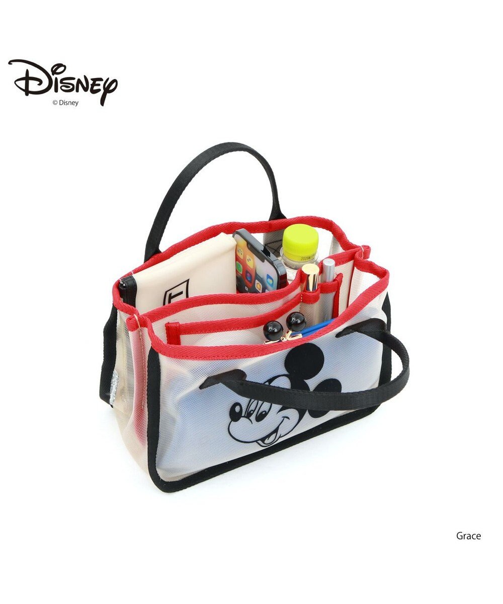 UNBILLION カシュカシュ cachecache / 【Disney】フェイスアートバッグインバッグ 