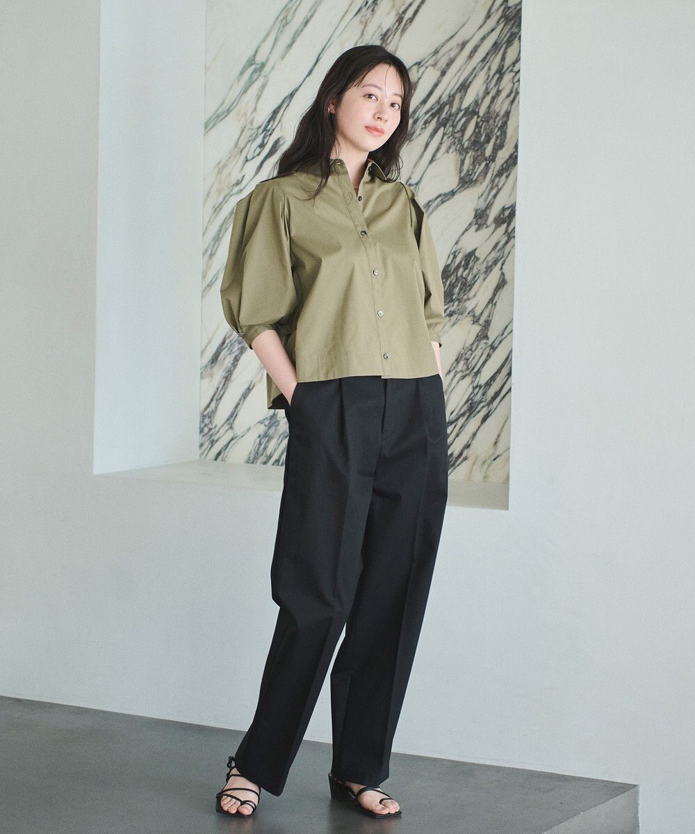 #Newans 素材が変わり新登場！ウエスト調整可ワイドチノパンツ 