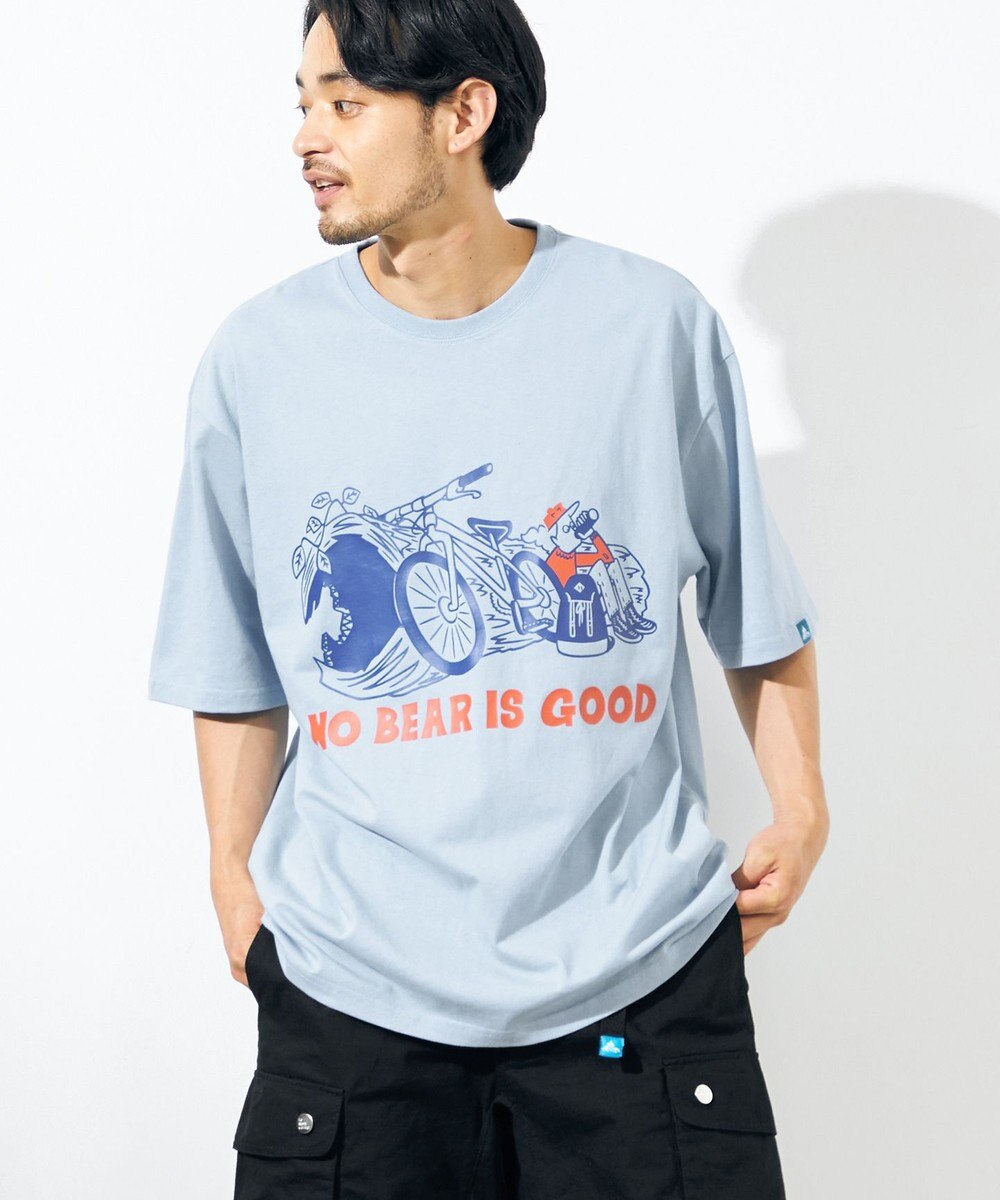 SHARE PARK MENS 【UNISEX】UVカット アートコラボTシャツ〈BEAR〉 