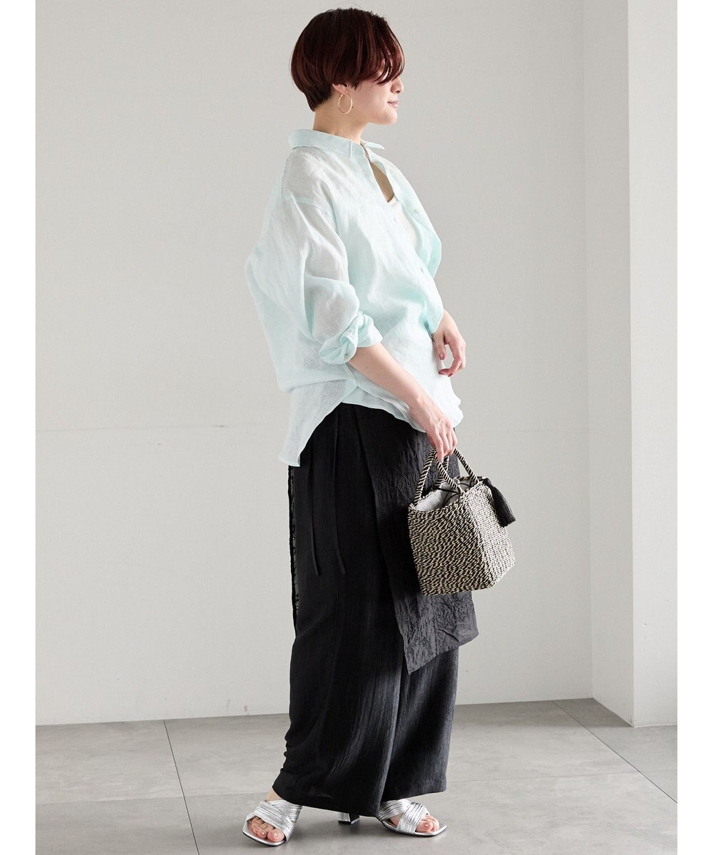 Te chichi フレンチリネンシャツ 