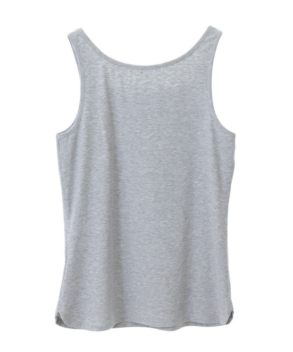 YECCA VECCA 2wayスクエアリブタンクトップ 