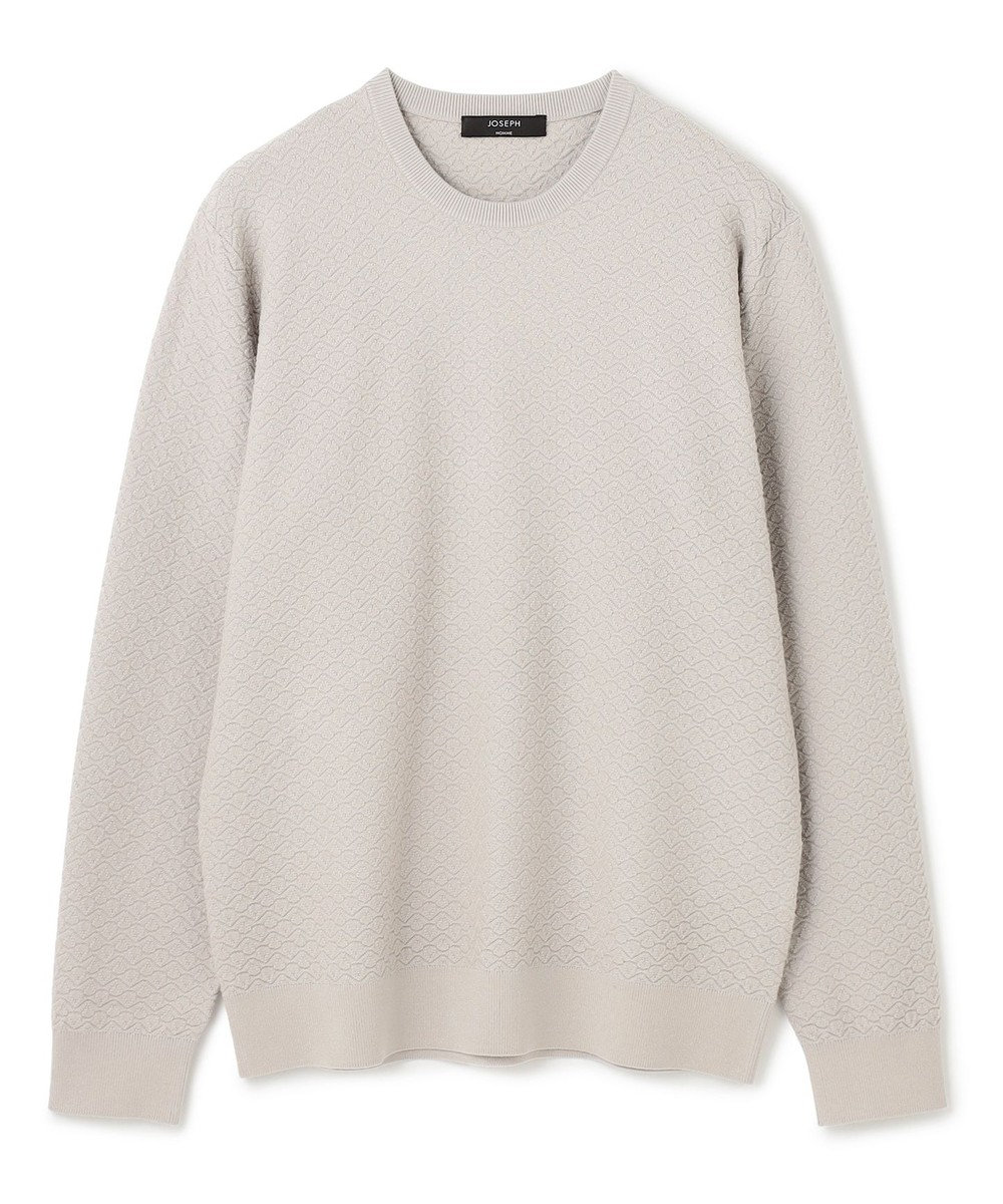 JOSEPH HOMME 新色追加【洗える】ヴィスコースリンクス　クルーネックニット 