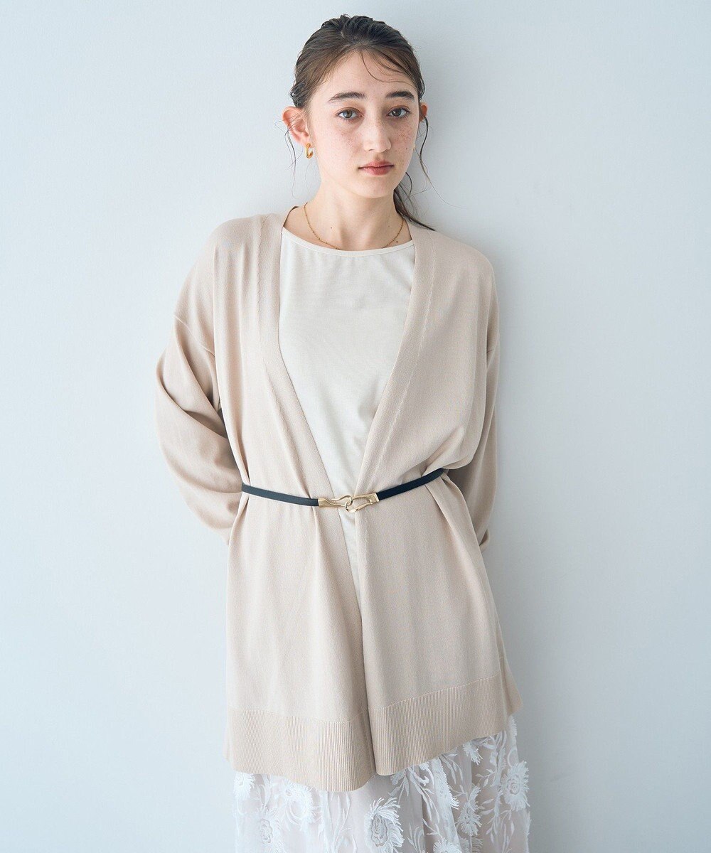 YECCA VECCA 2wayスクエアリブタンクトップ 