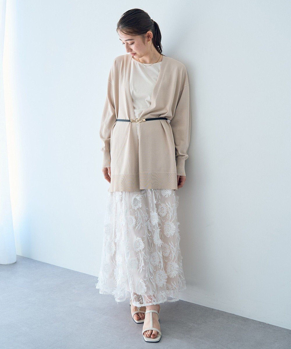 YECCA VECCA 2wayスクエアリブタンクトップ 