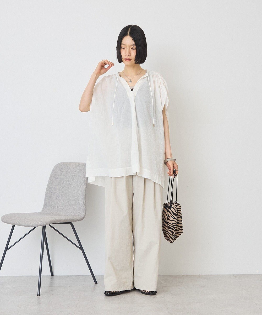 AMERICAN HOLIC フレンチスリーブスキッパーブラウス 