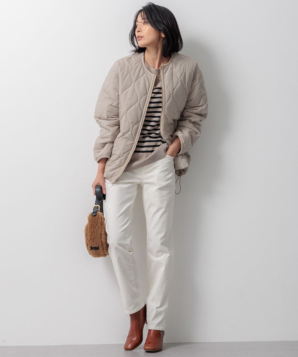 23区 S 【洗える】23区DENIM ベルベットストレッチ ボーイズ テーパードパンツ 