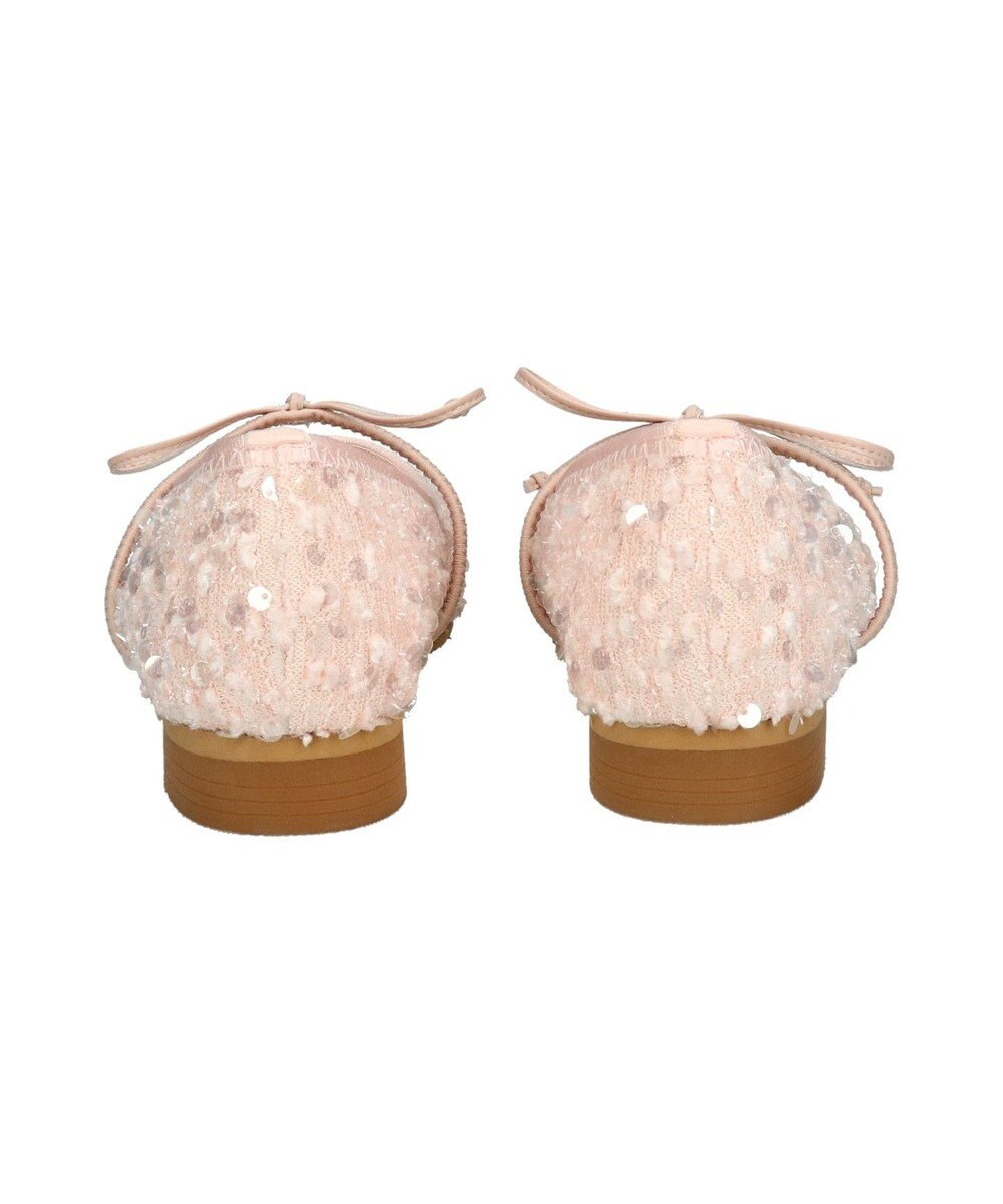 Bridget Birkin 【Bridget Birkin】ツイードスパンコールリボンパンプス 