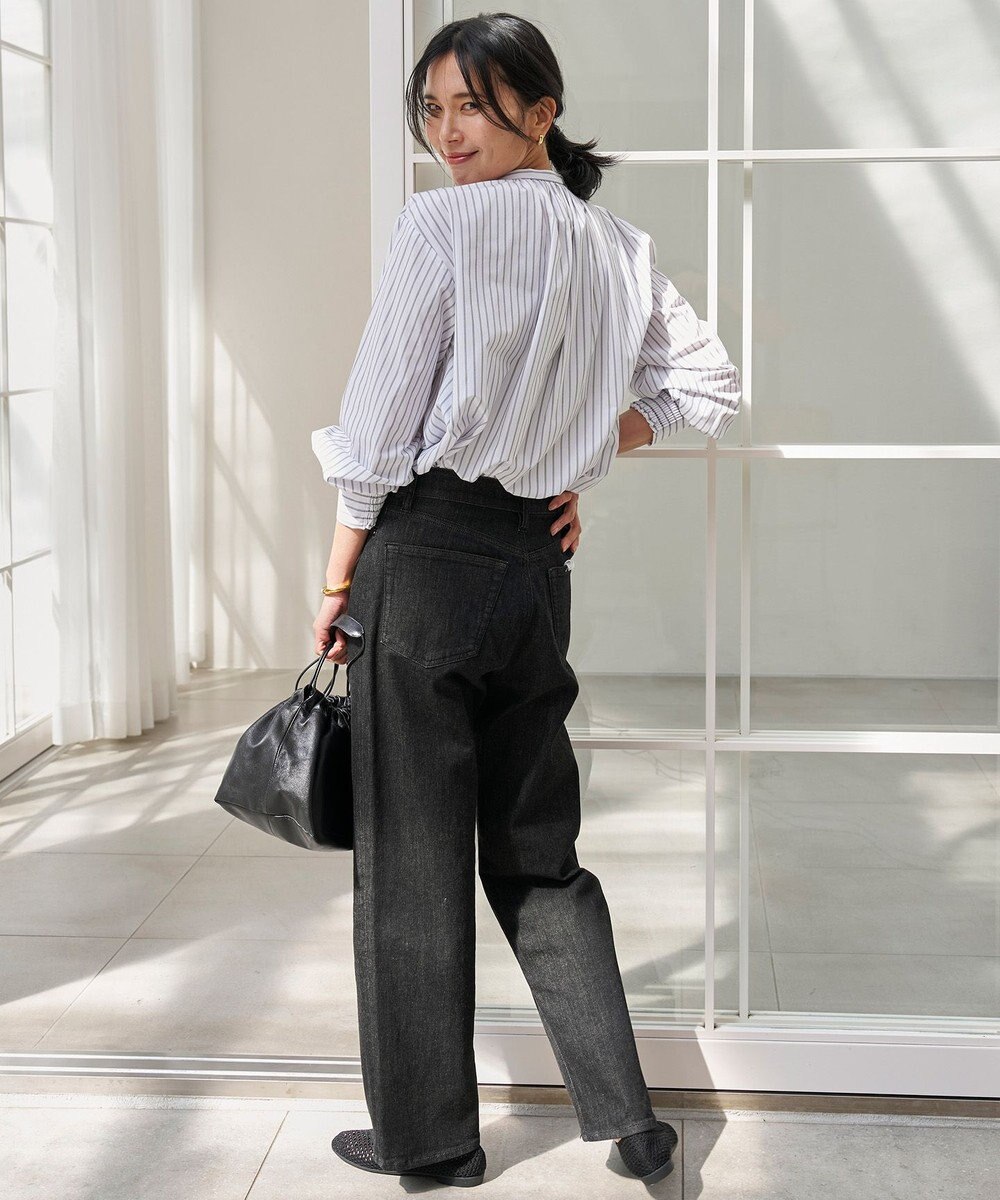 UNFILO 【UNFILO DENIM】撥水ストレッチ テーパードデニム 