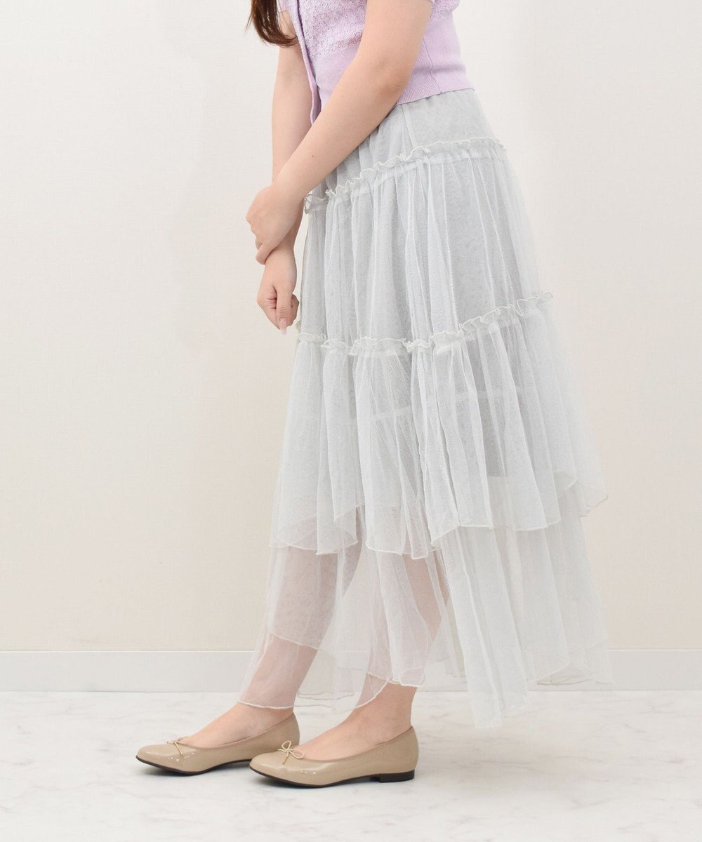 Bridget Birkin 【Bridget Birkin】ラウンドトゥリボンレインフラットパンプス 