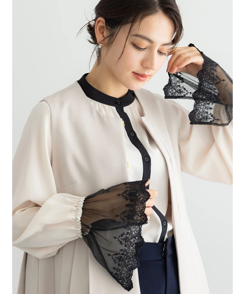Te chichi 【セレモニーアイテム】レースカフスブラウス 