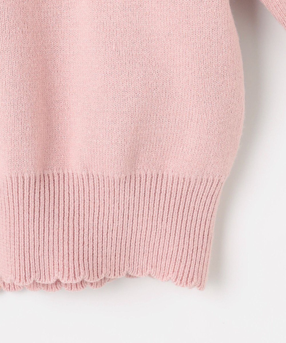 ANY KIDS 肩フリル しあわせタッチニット 