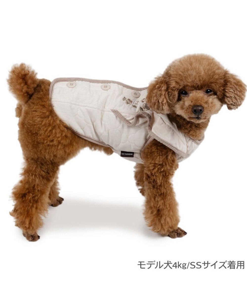 PET PARADISE ペットパラダイス フリル キルトベスト 小型犬 
