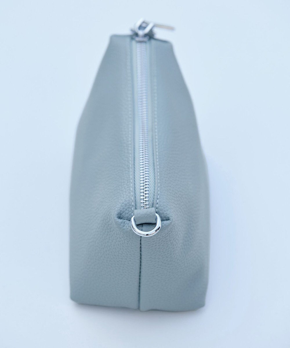 Tiaclasse 【安田美沙子さん着用・ポーチ・ショルダー紐付き】フラワーカットフェイクレザーバッグ 