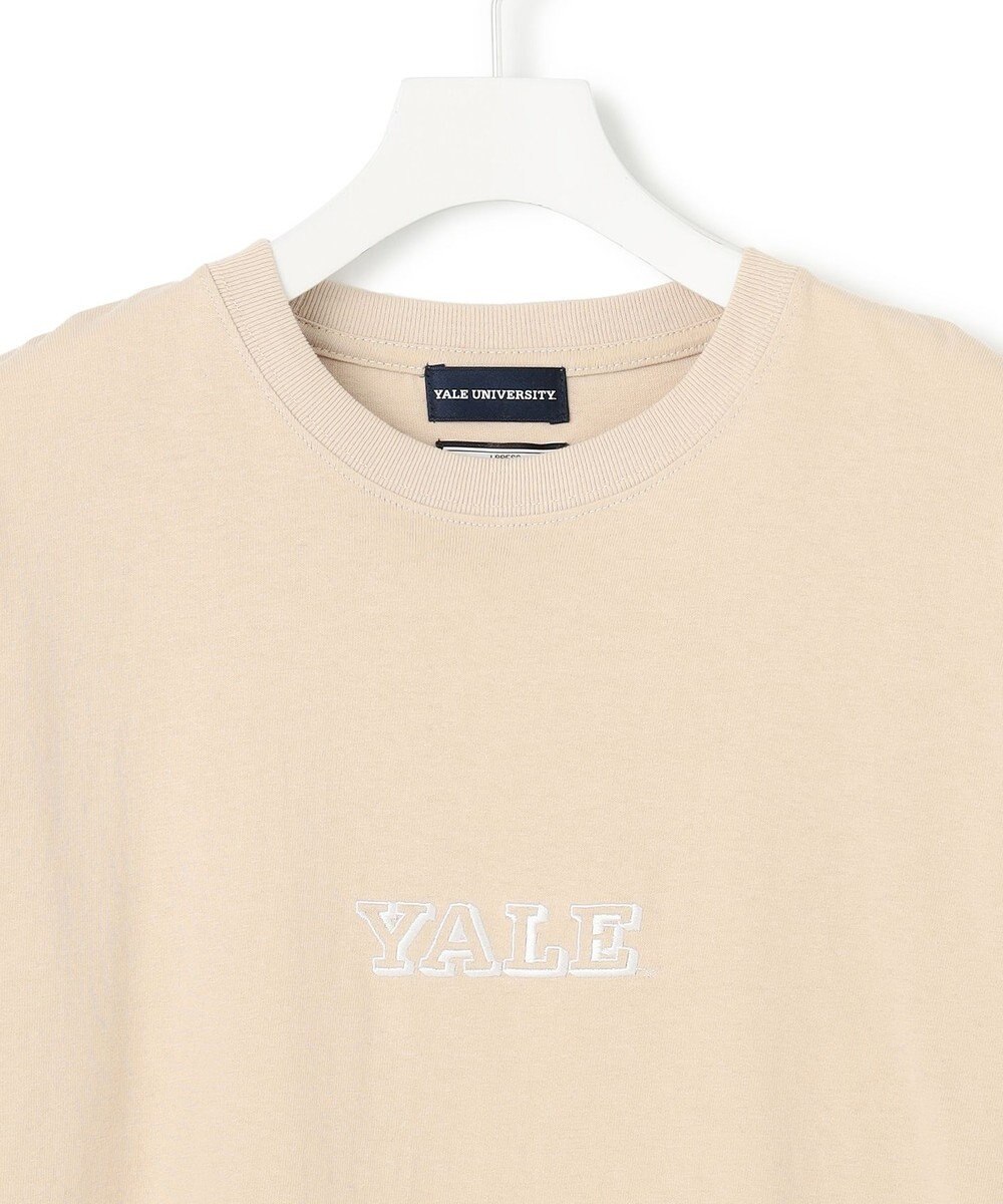 J.PRESS YORK STREET 【UNISEX】YALEセンターロゴ Tシャツ 