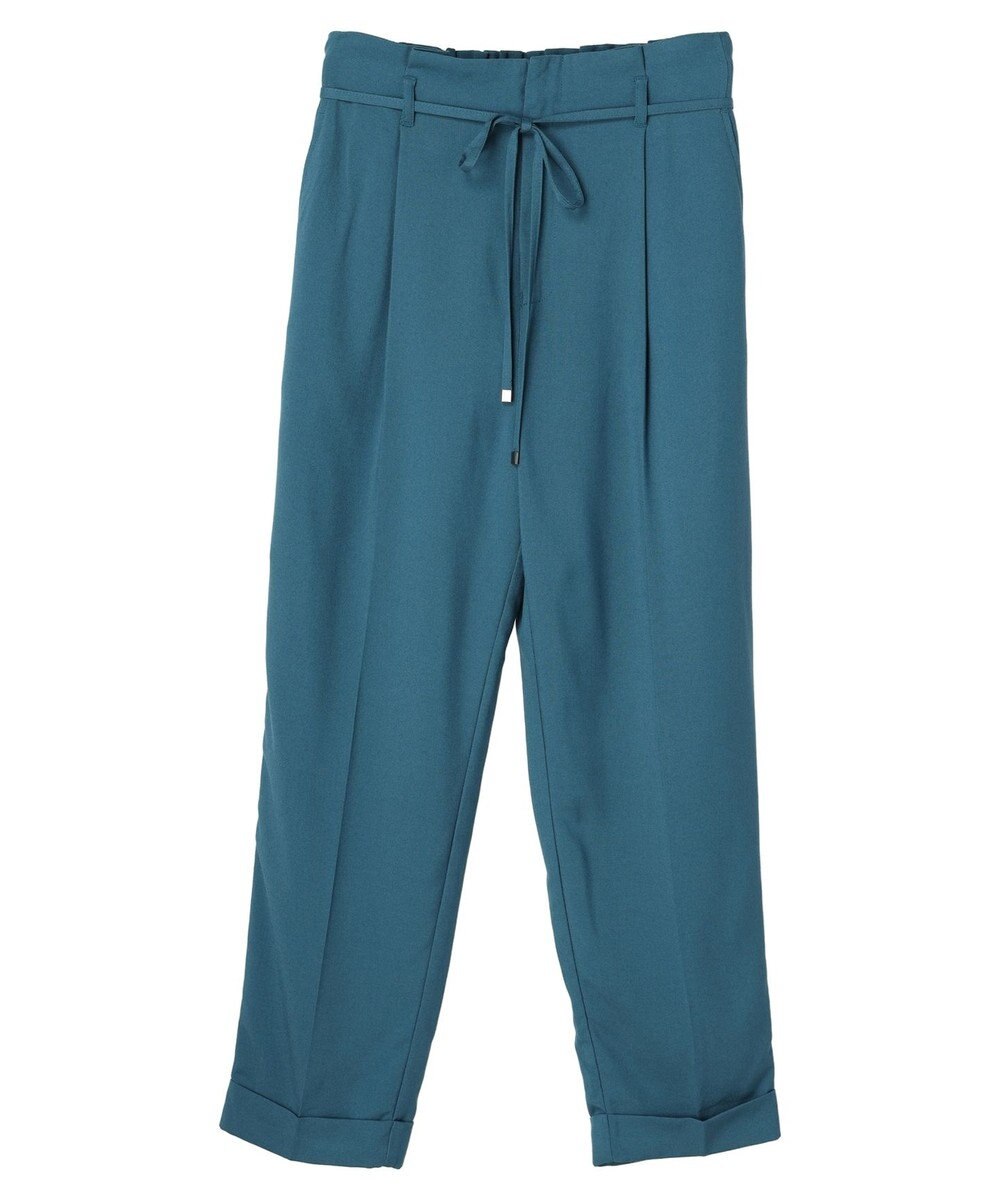 earth music&ecology リネンライクテーパードパンツ 