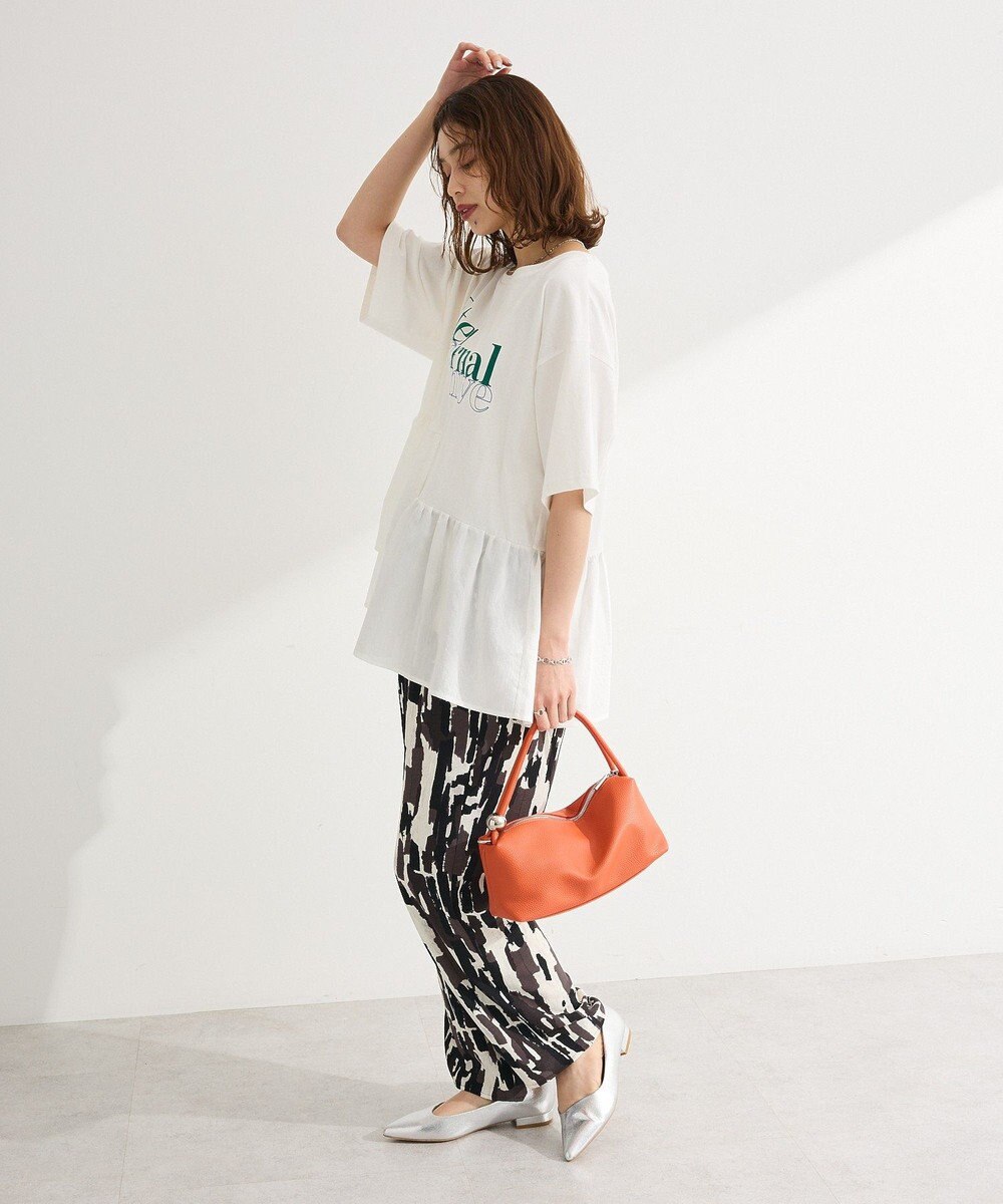 Green Parks アソート柄ドッキングプルオーバー 