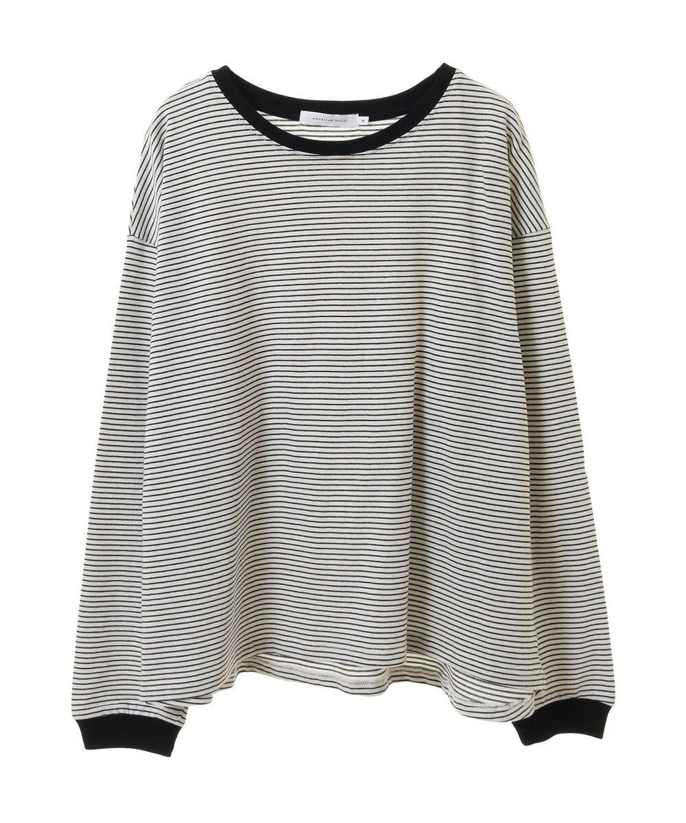 AMERICAN HOLIC ドロップショルダーカットプルオーバー 