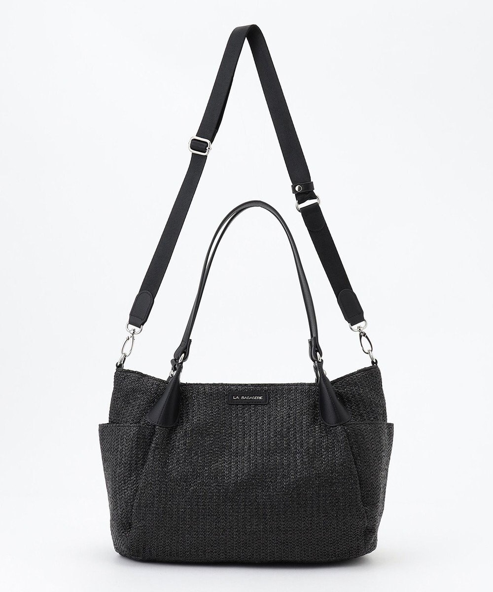 LA BAGAGERIE つまみハンドル　サマー2wayトートバッグ 