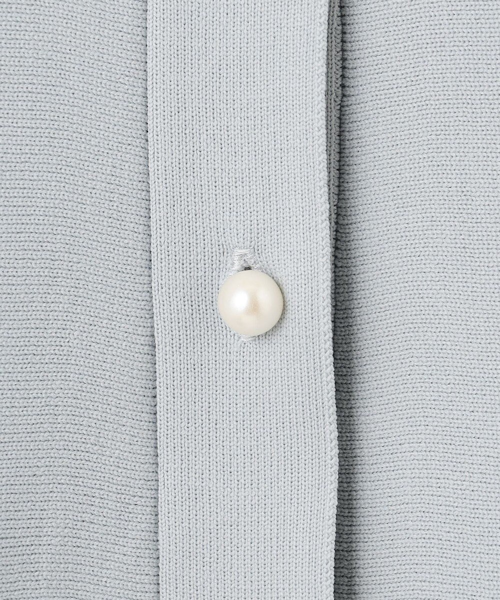 ANY SIS 【洗える】ペプラムニット ジレ 