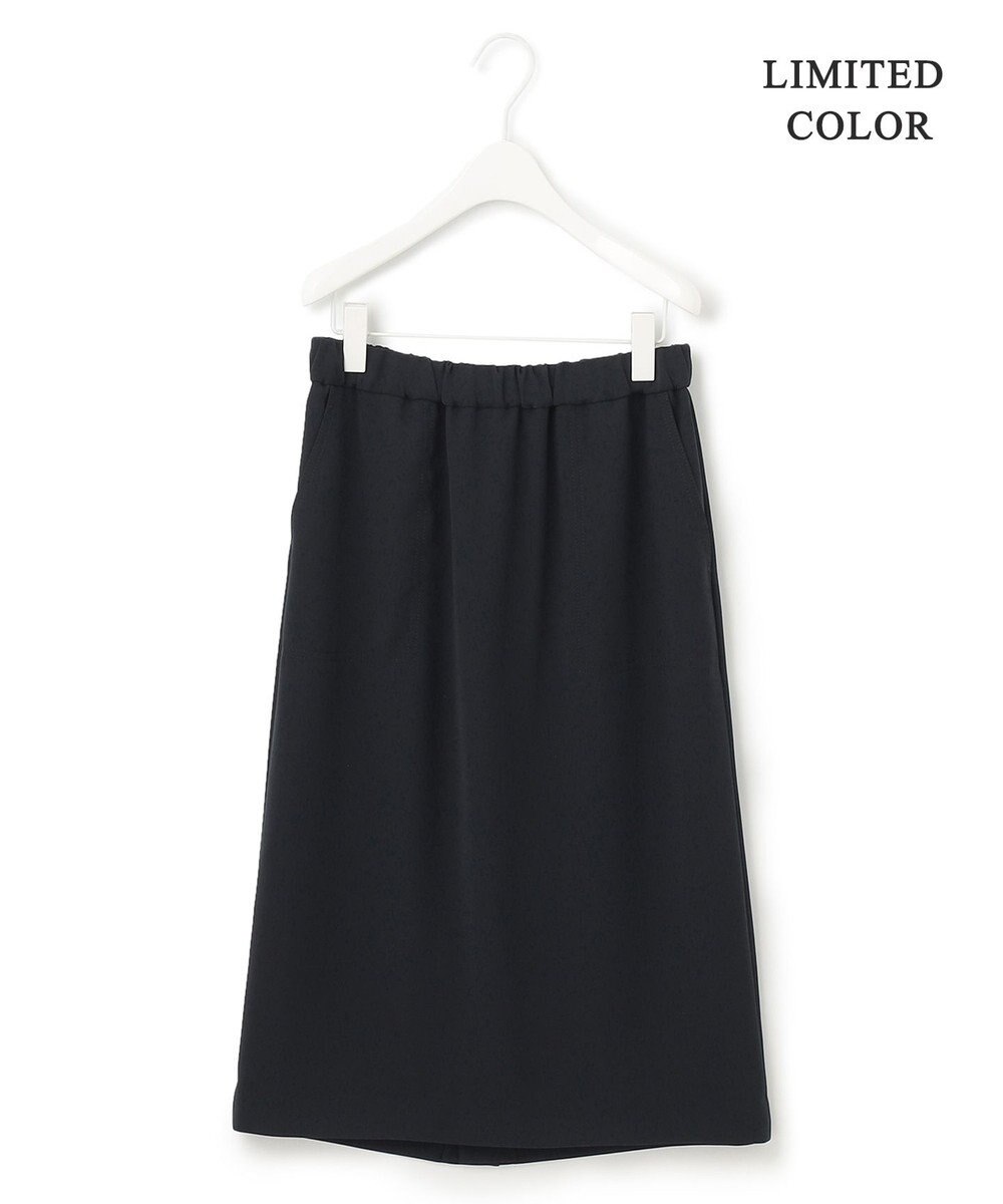 ICB 【WEB限定カラーあり・洗える】ライトダブルクロス スカート 