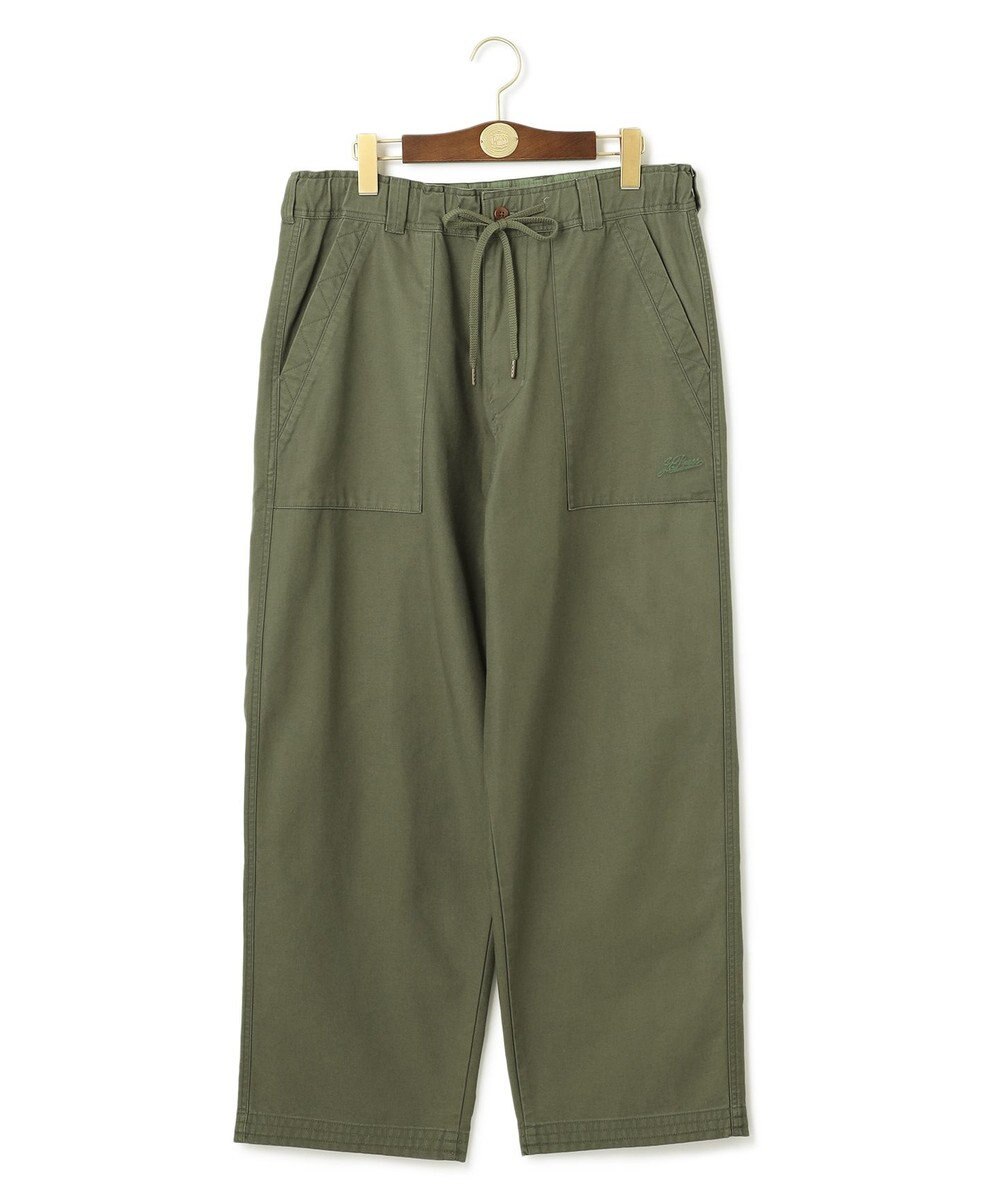 J.PRESS MEN 【NYUZELESS】ワイドベイカーパンツ 