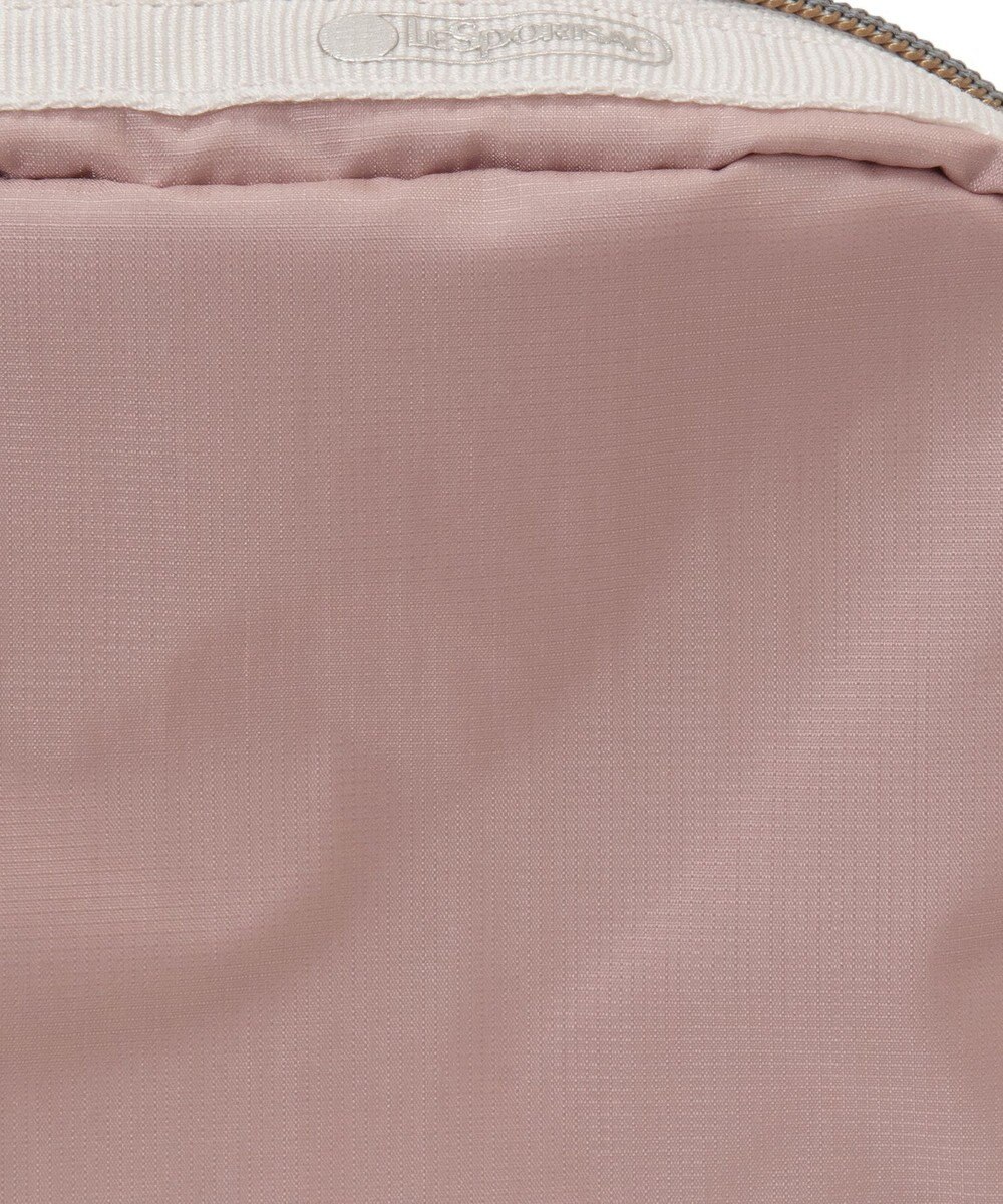 LeSportsac SQ ESSENTIAL COSMETIC/シルバーピンク/ライムライトC 