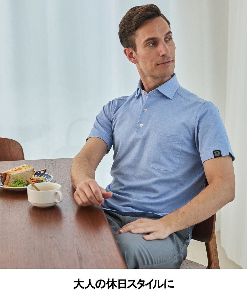 GOTAIRIKU チノ以上スラックス未満のドレス感【接触冷感/吸水速乾/ストレッチ】クールモーション コットンパンツ 