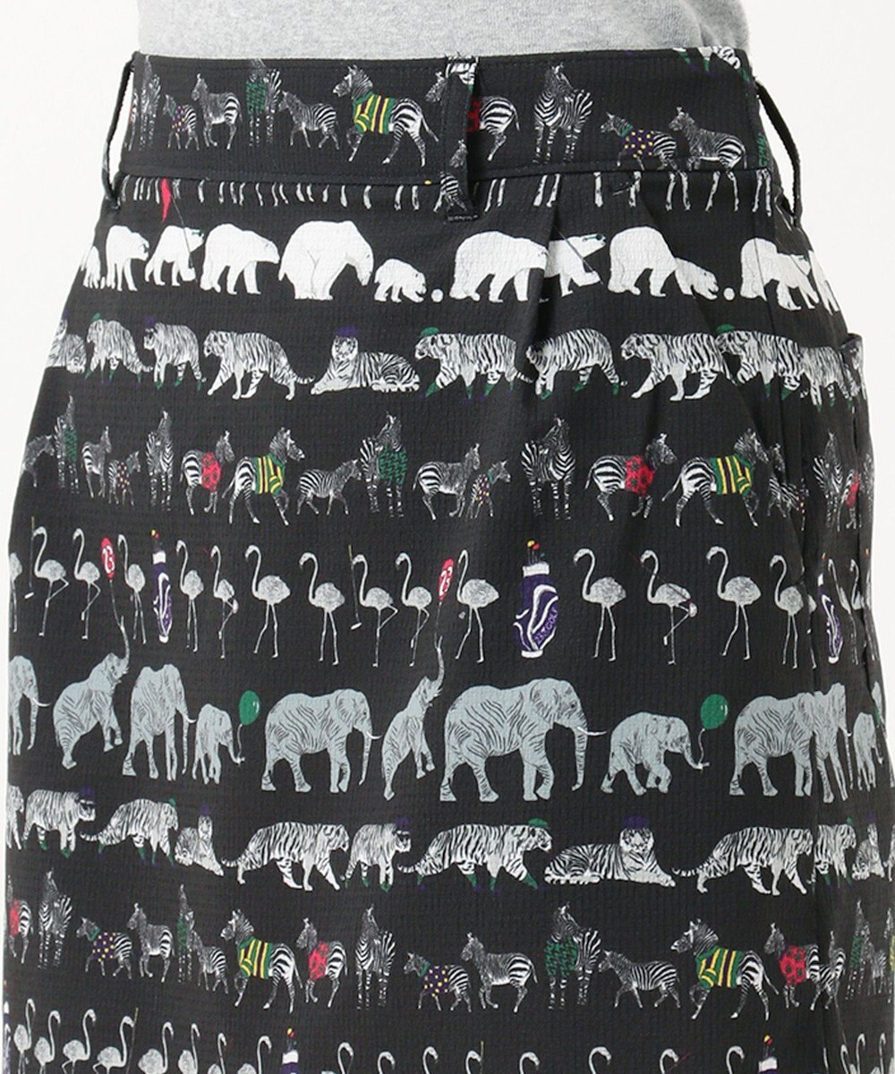 23区GOLF 【WOMEN】【ストレッチ】オリジナルパレード柄 クールメッシュスカート 