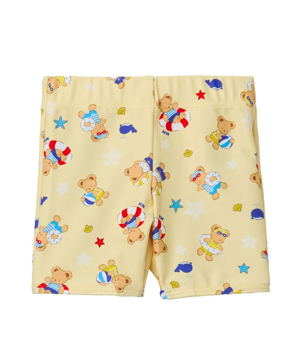 MIKI HOUSE HOT BISCUITS 【ミキハウス】【80-110cm】ミキハウスベア ５分丈水着 