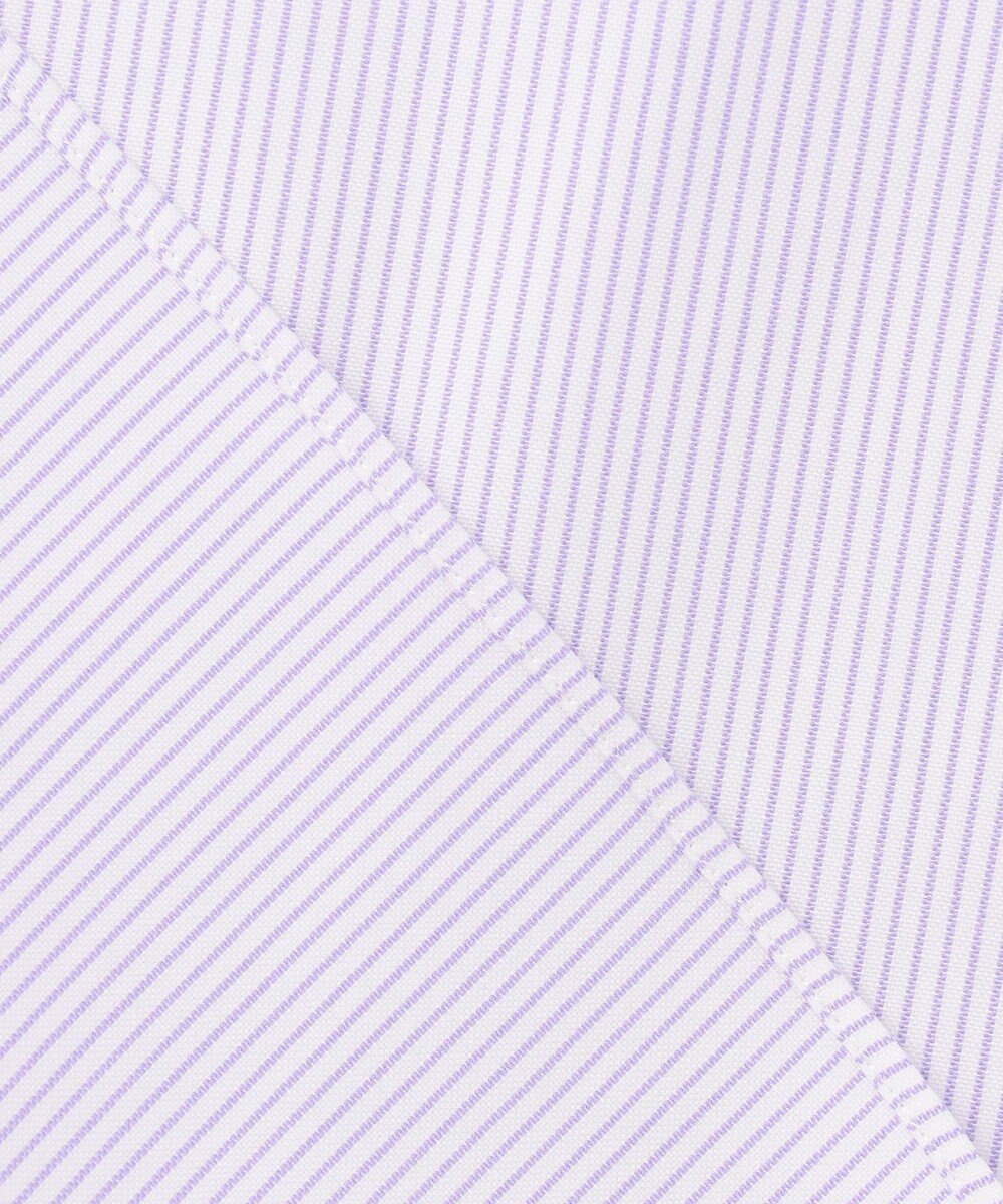 J.PRESS MEN 【PREMIUM PLEATS / 形態安定】マイクロストライプ ドレスシャツ / B.D. 