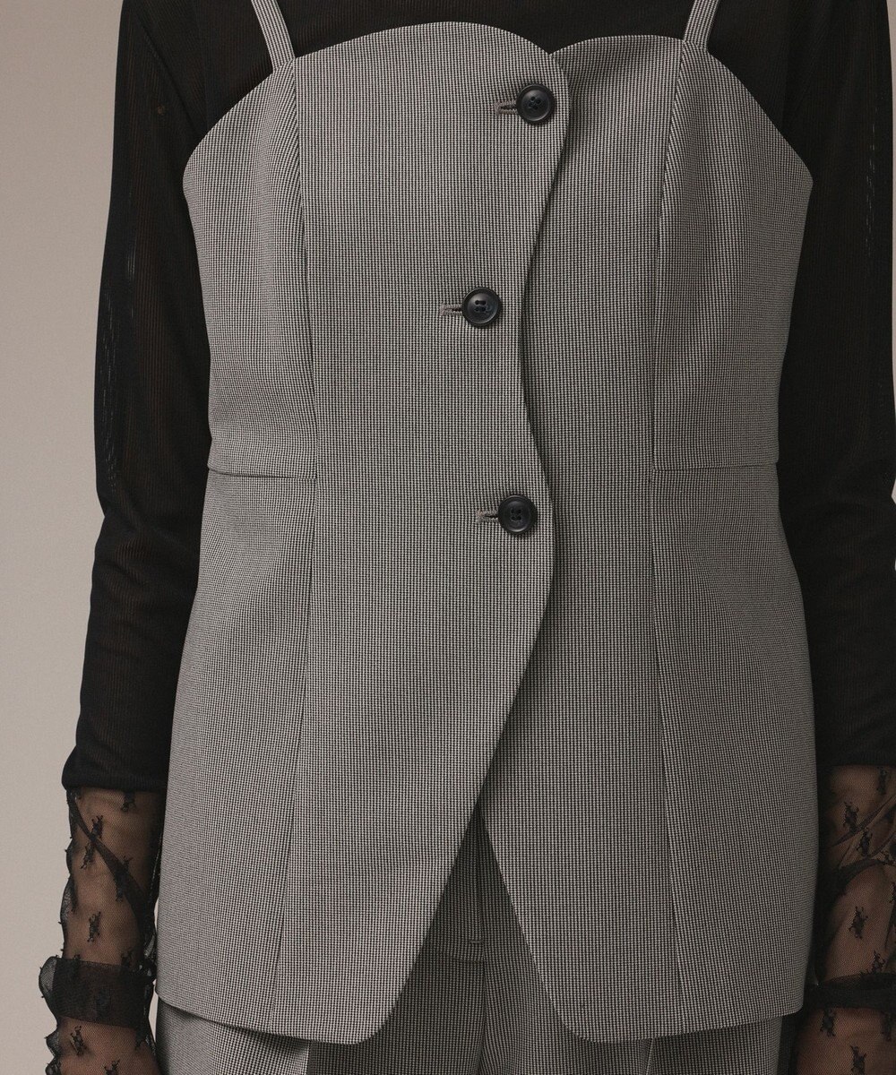 GRACE CONTINENTAL フロントウェーブキャミ 